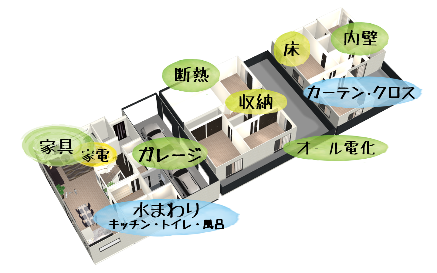 屋内施工例
